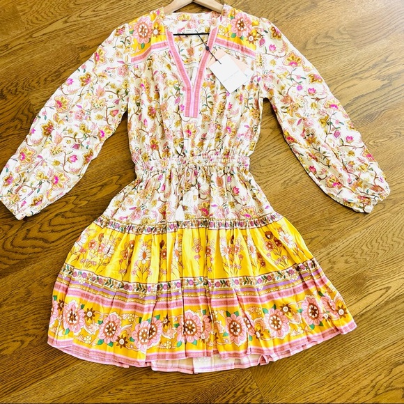 Spell & The Gypsy Collective Portobello Road Playdress In Honey Dew size M - Picture 11 of 12